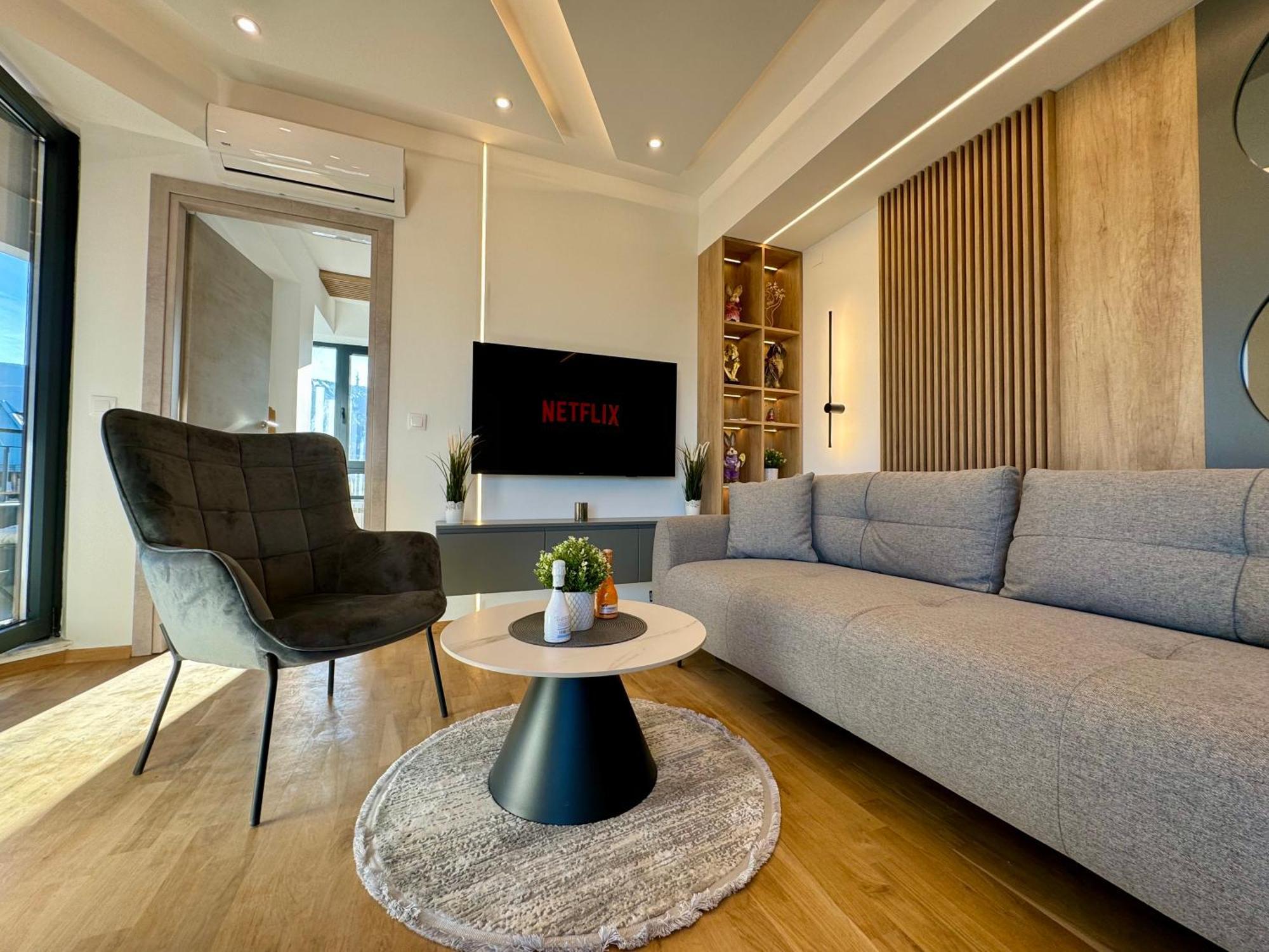 Maria Luxury Apartment Üsküp Dış mekan fotoğraf