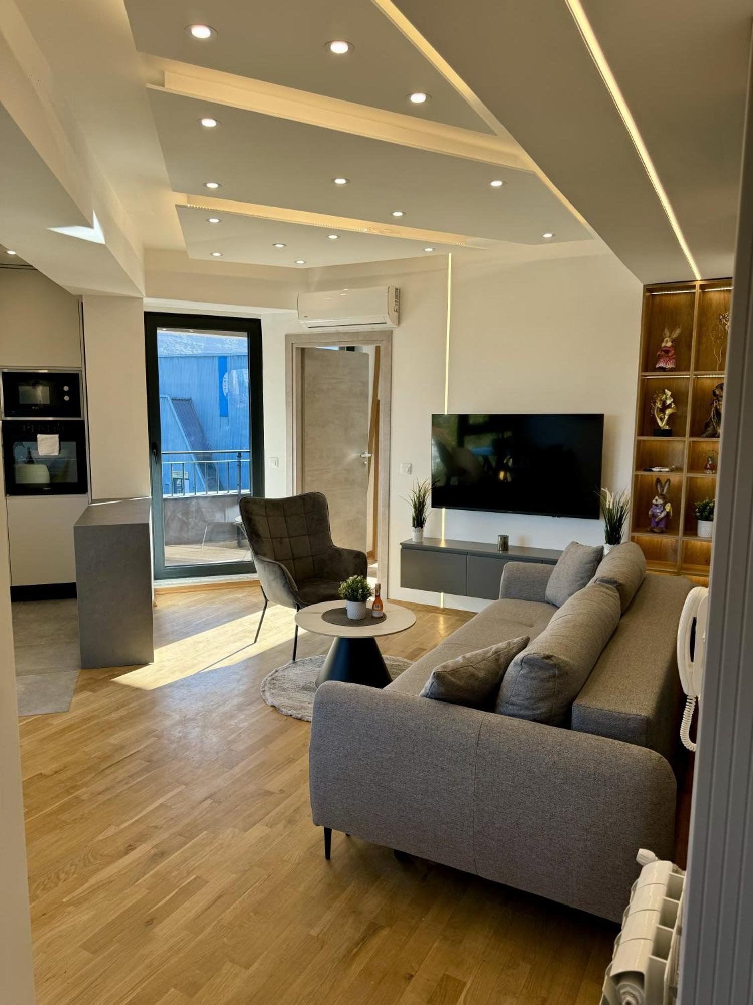 Maria Luxury Apartment Üsküp Dış mekan fotoğraf