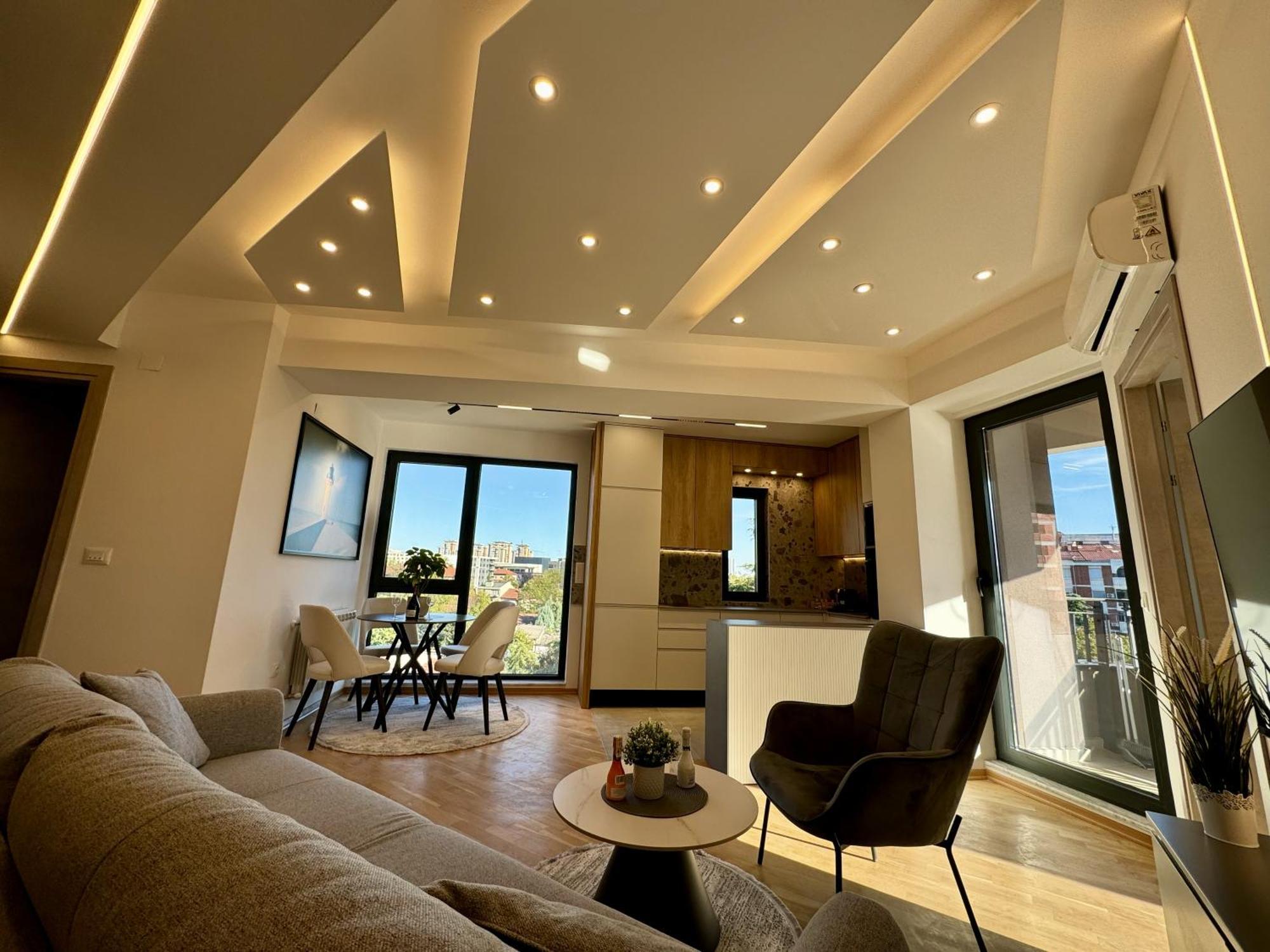 Maria Luxury Apartment Üsküp Dış mekan fotoğraf