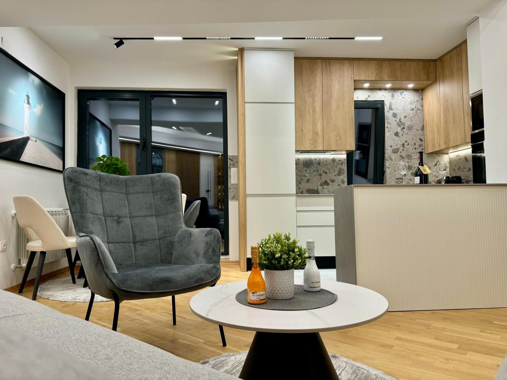 Maria Luxury Apartment Üsküp Dış mekan fotoğraf