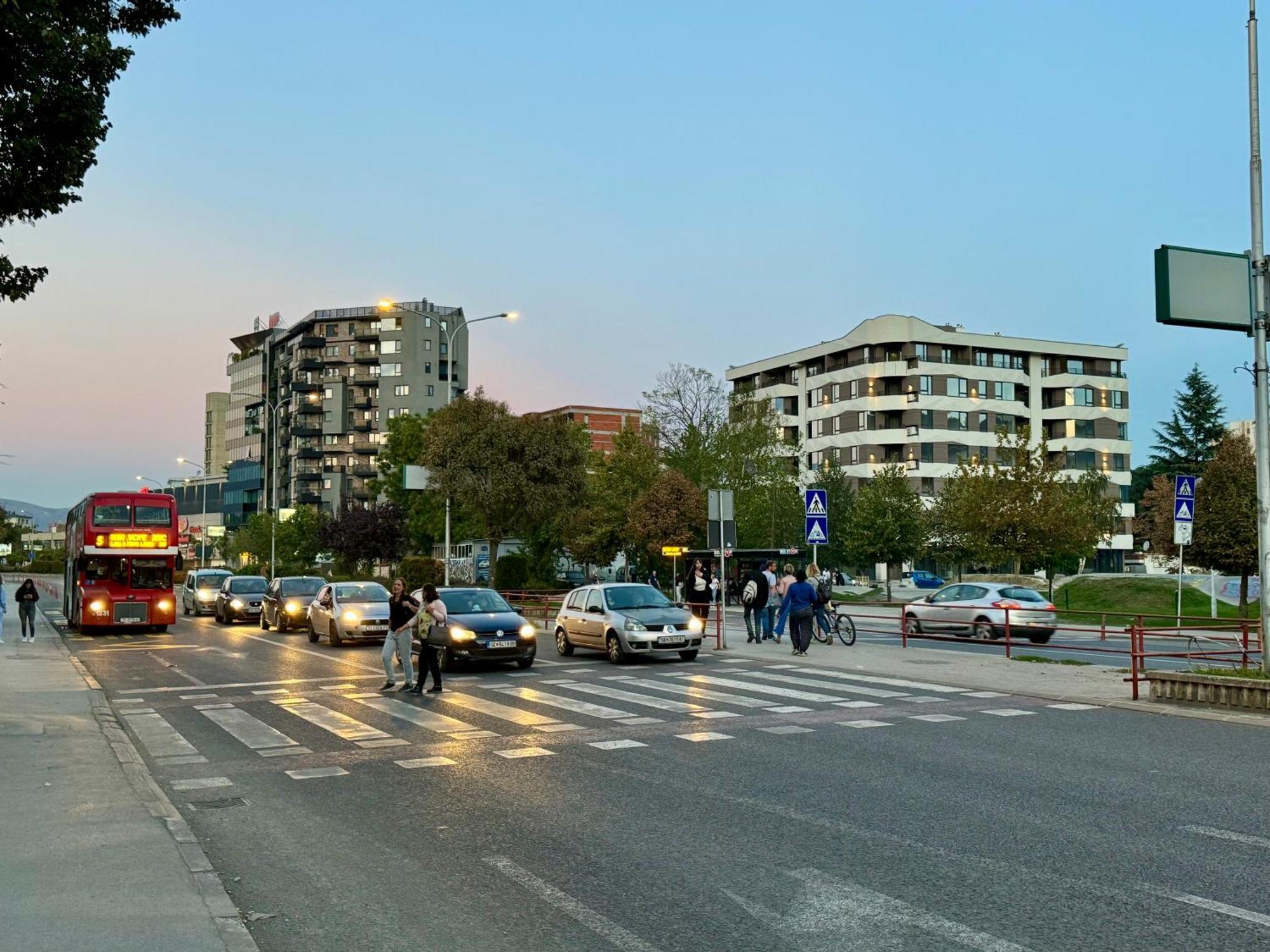 Maria Luxury Apartment Üsküp Dış mekan fotoğraf